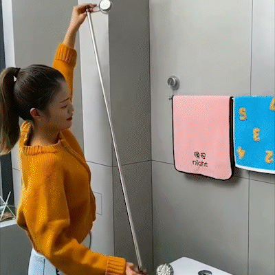 FlexiGrip Retractable Suction Towel Bar