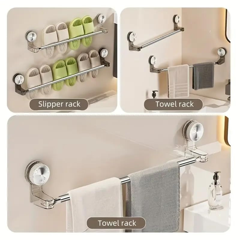 FlexiGrip Retractable Suction Towel Bar