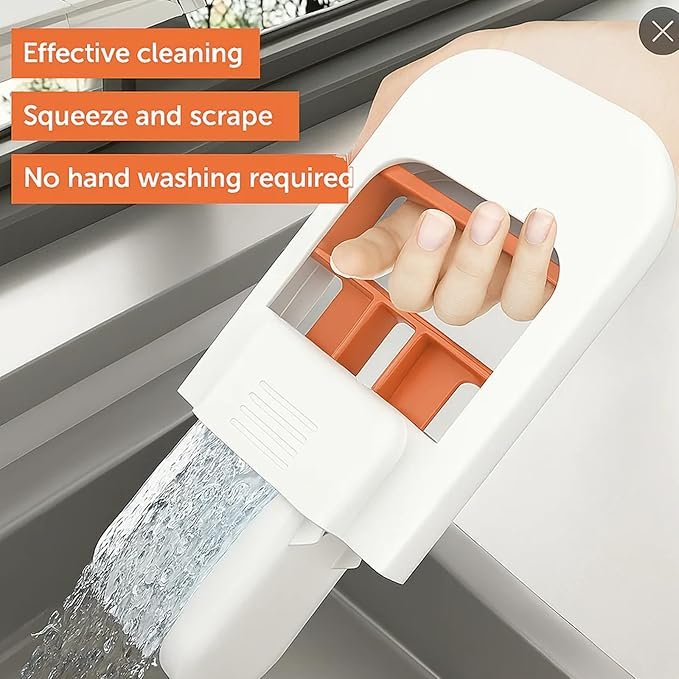 Scratch-Safe Compact Sponge Mop