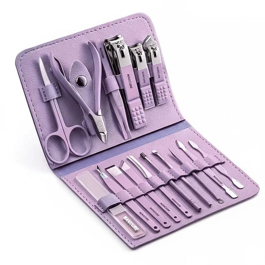 NailCare™ Premium 16-Piece Nail & Beauty Kit