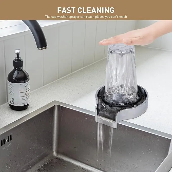 QuickWash™ Automatic Cup & Glass Washer