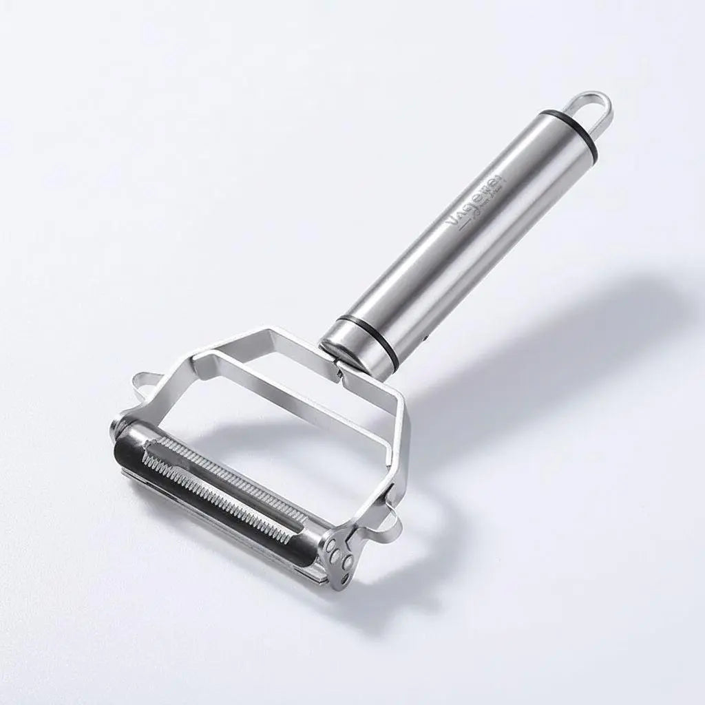 DualEdge™ | 2-in-1 Stainless Steel Peeler & Julienne Slicer