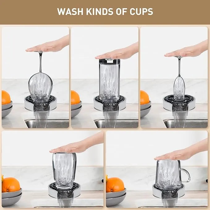 QuickWash™ Automatic Cup & Glass Washer