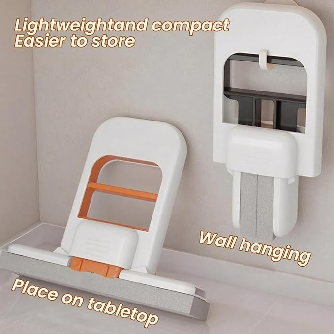 Scratch-Safe Compact Sponge Mop
