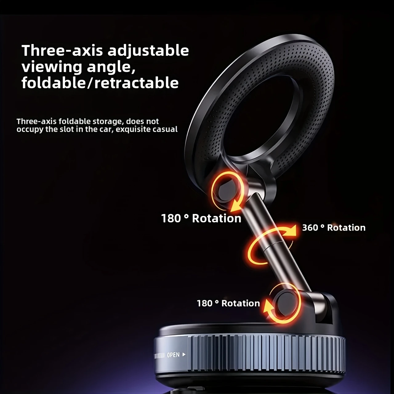 QuickGrip™ - Magnetic Phone Holder