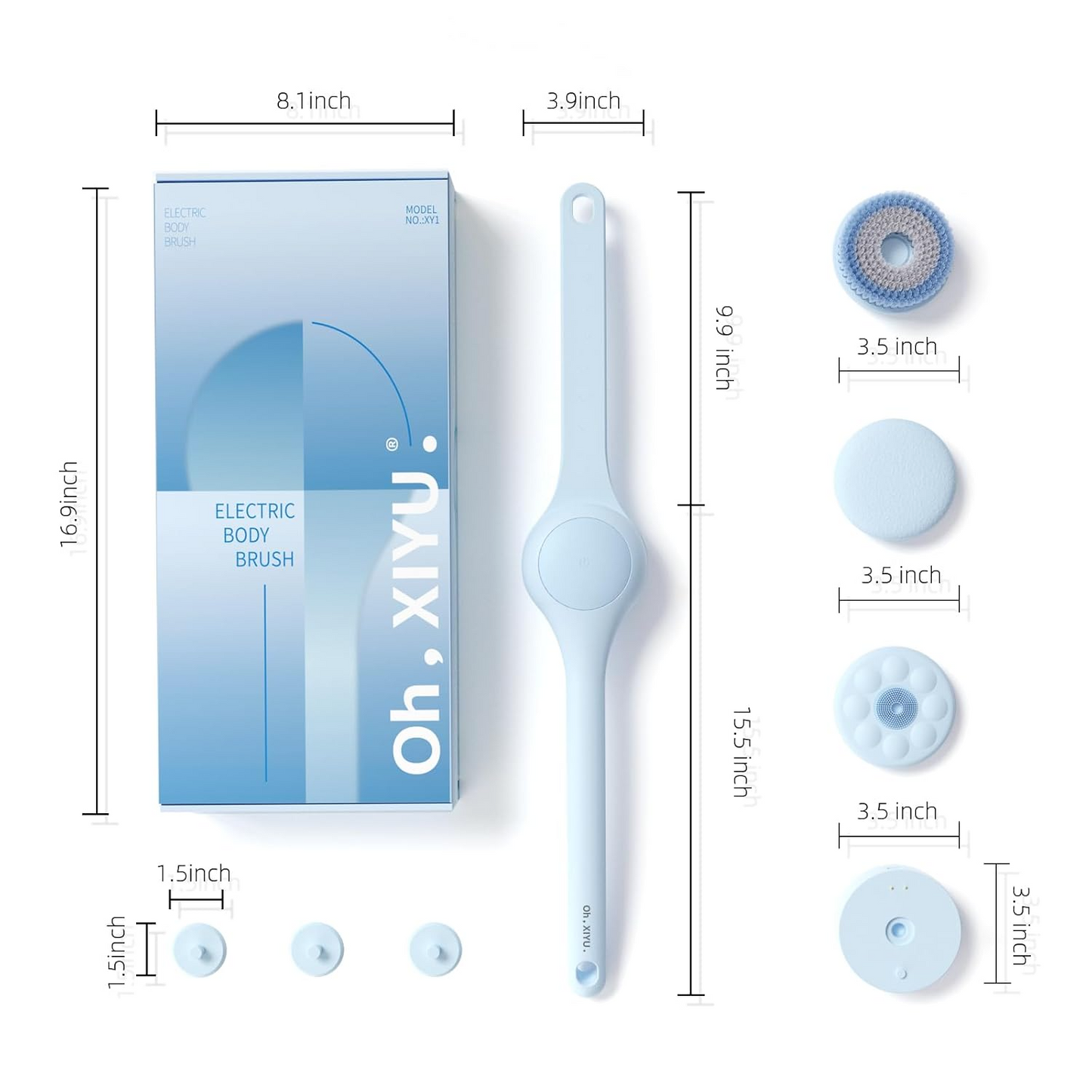 ScrubbyDuo™ | Dual Handle Bath Brush